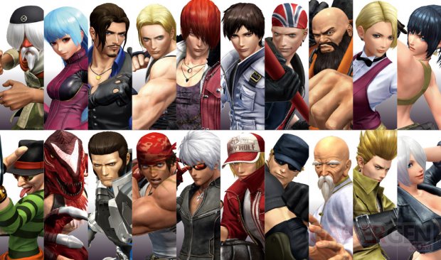 The King of Fighters XIV combattant personnages (11)