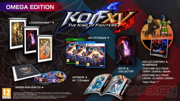 The King of Fighters XV édition OMEGA 30 11 2021