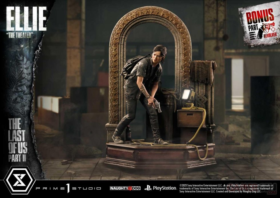 The Last of Us Part II Prime 1 Studio Statuette Ellie Abby (1)