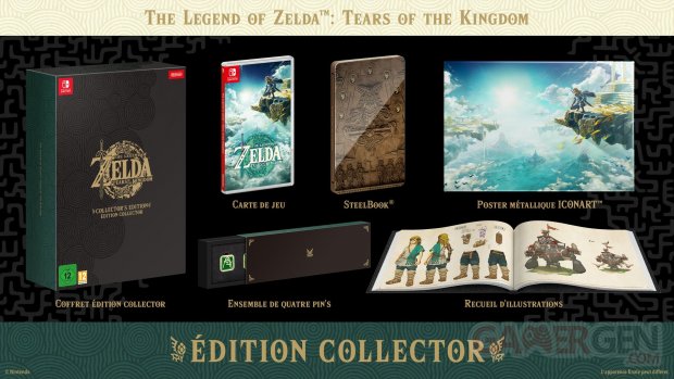 The Legend of Zelda Tears of the Kingdom édition collector 01 09 02 2023