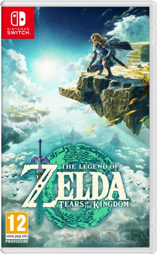 The Legend of Zelda Tears of the Kingdom jaquette 13 09 2022