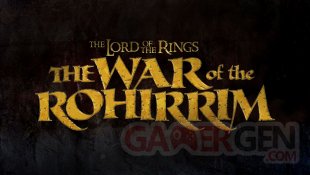 The Lord of the Rings The War of the Rohirrim Variety Exclusive FULL logo