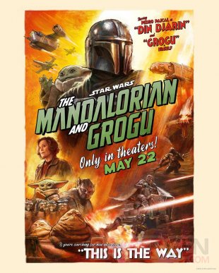 The Mandalorian and Grogu poster 22 09 2025