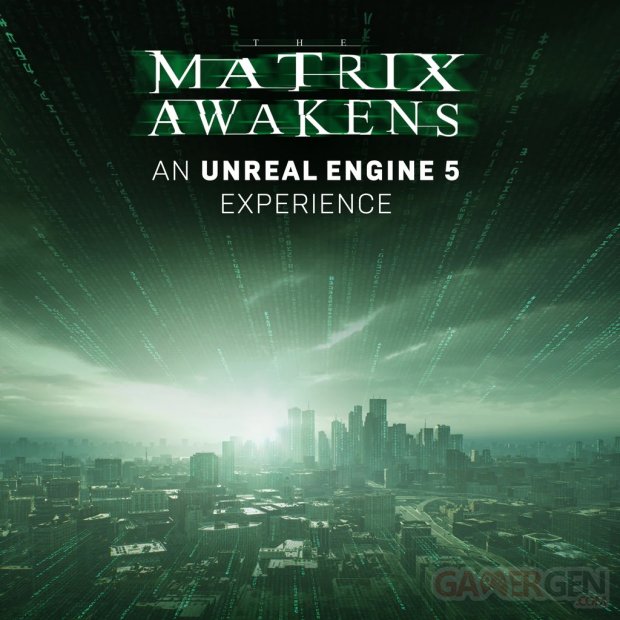 The Matrix Awakens Unreal Engine 5 Experience logo head