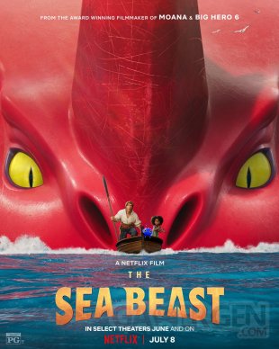 The Sea Beast poster 07 06 2022