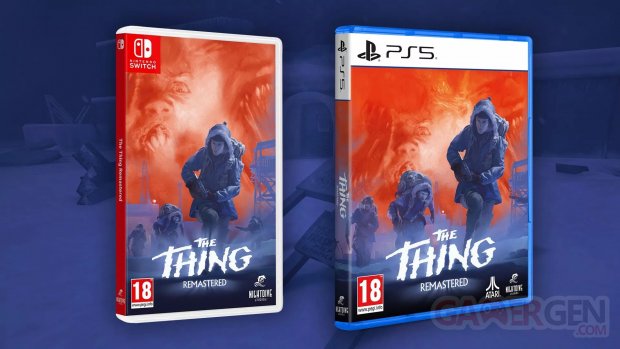 The Thing Remastered packshots
