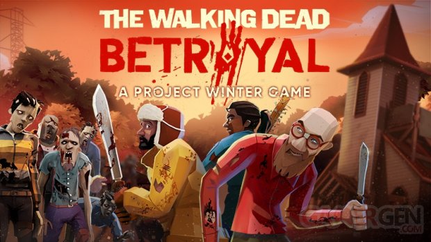 The Walking Dead Betrayal A Project Winter Game key art