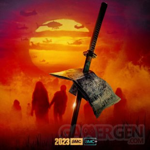 The Walking Dead Rick Michonne 2023 poster
