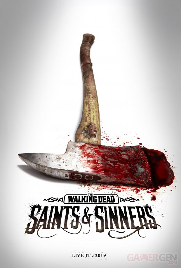 The Walking Dead Saints & Sinners Key Art Poster 01f