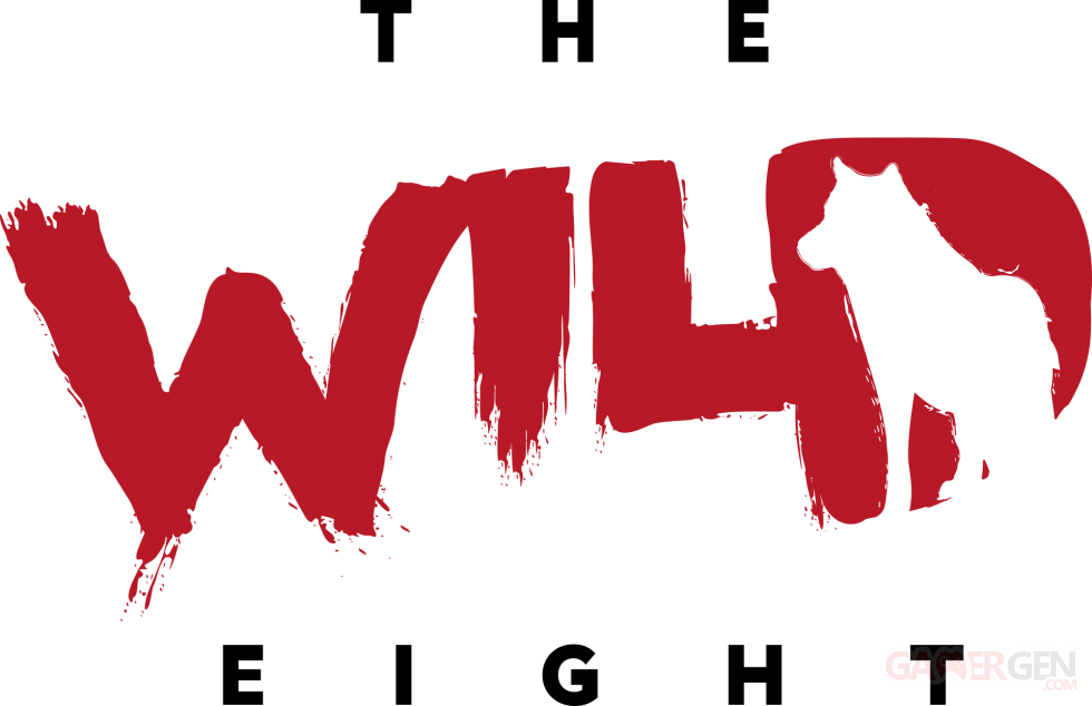The wild eight logo
