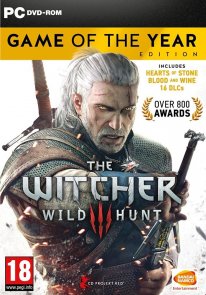The Witcher 3 jaquette.