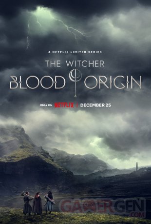 The Witcher Blood Origin poster affiche