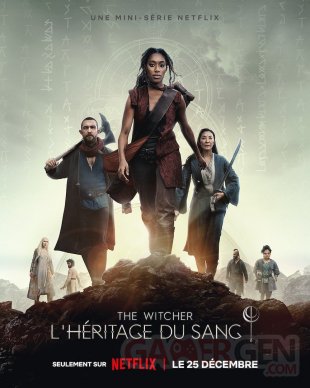 The Witcher Héritage du Sang poster 03 12 2022
