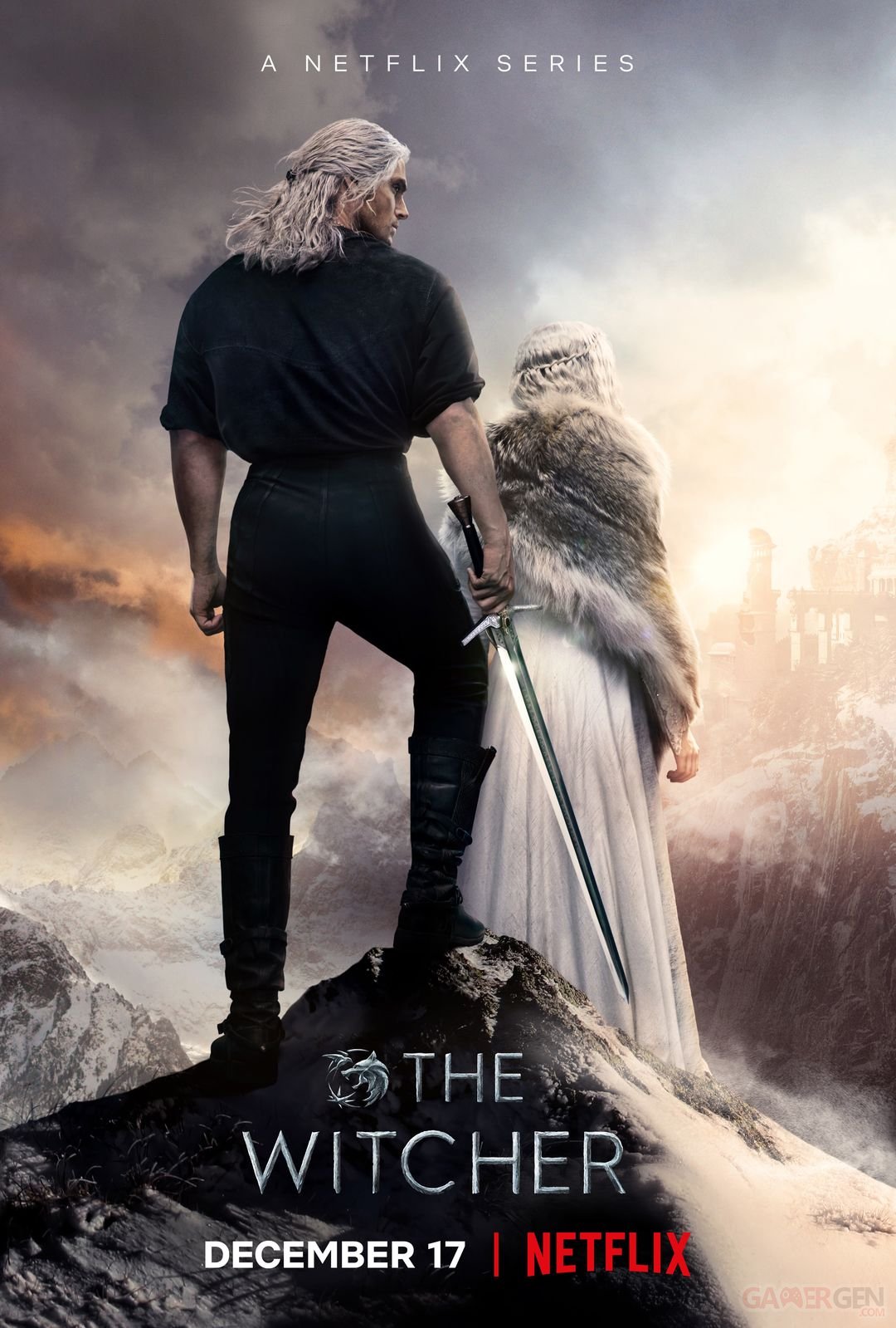 NETFLIX : The Witcher, date de diffusion et premier trailer avec Geralt