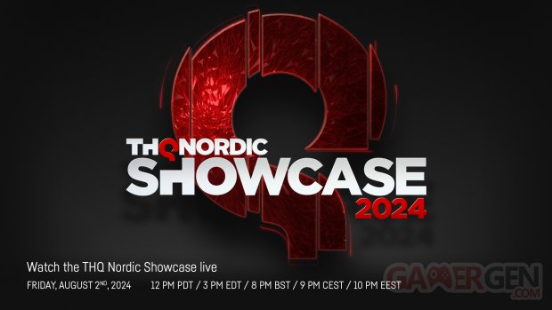THQ Nordic 2024 Showcase Digital Logo