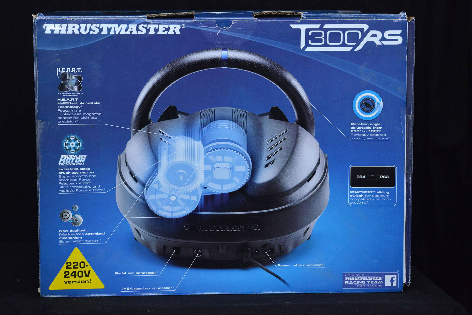 Unboxing Volante Thrustmaster T300RS 