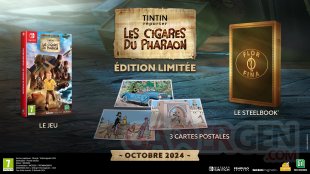 Tintin Reporter Les Cigares du Pharaon   Édition limitée shot