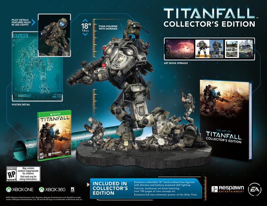 Titanfall edition collector contenu