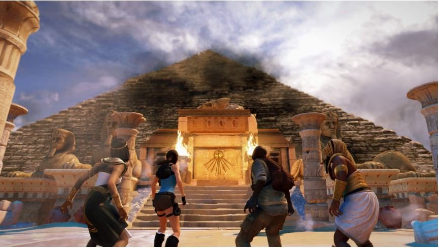 Tomb raider and the  Temple of Osirus