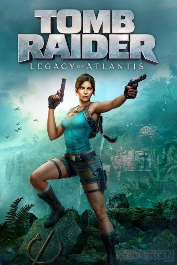 Tomb Raider Legacy of Atlantis Affiche chelou