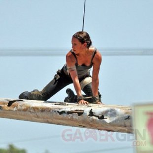 Tomb Raider tournage Alicia Vikander 2