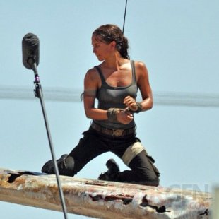 Tomb Raider tournage Alicia Vikander 3