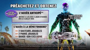 Tony Hawk's Pro Skater 3 4 bonus précommande 05 03 2025