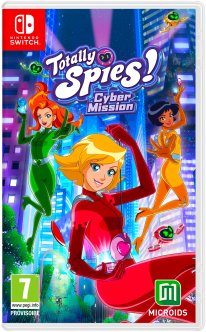 Totally Spies Cyber Mission jaquette Switch 23 05 2024