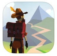 trail logo app store