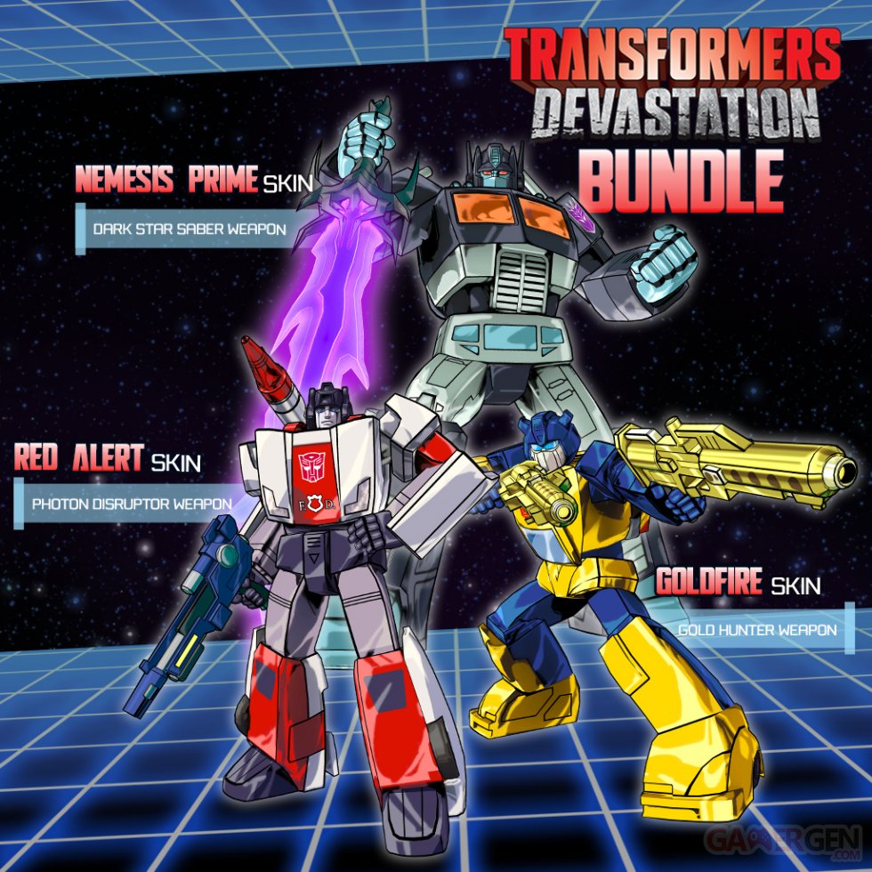 Transformers Devastation bonus pre?commande