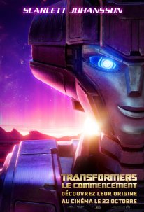 Transformers One Le Commencement affiche 04 22 04 2024