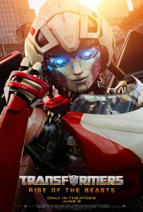Transformers Rise of the Beasts affiche poster Arcee
