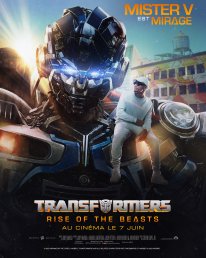 Transformers Rise of the Beasts affiche poster Mirage Mister V
