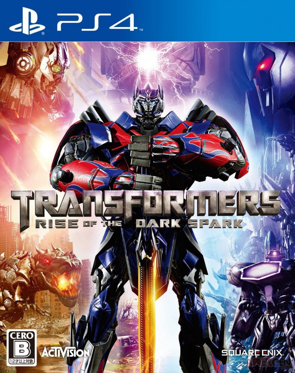 Transformers rise of the dark spark jaquette jap