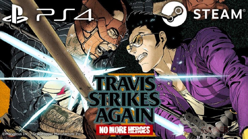 Travis Strikes Again No More Heroes pc ps4