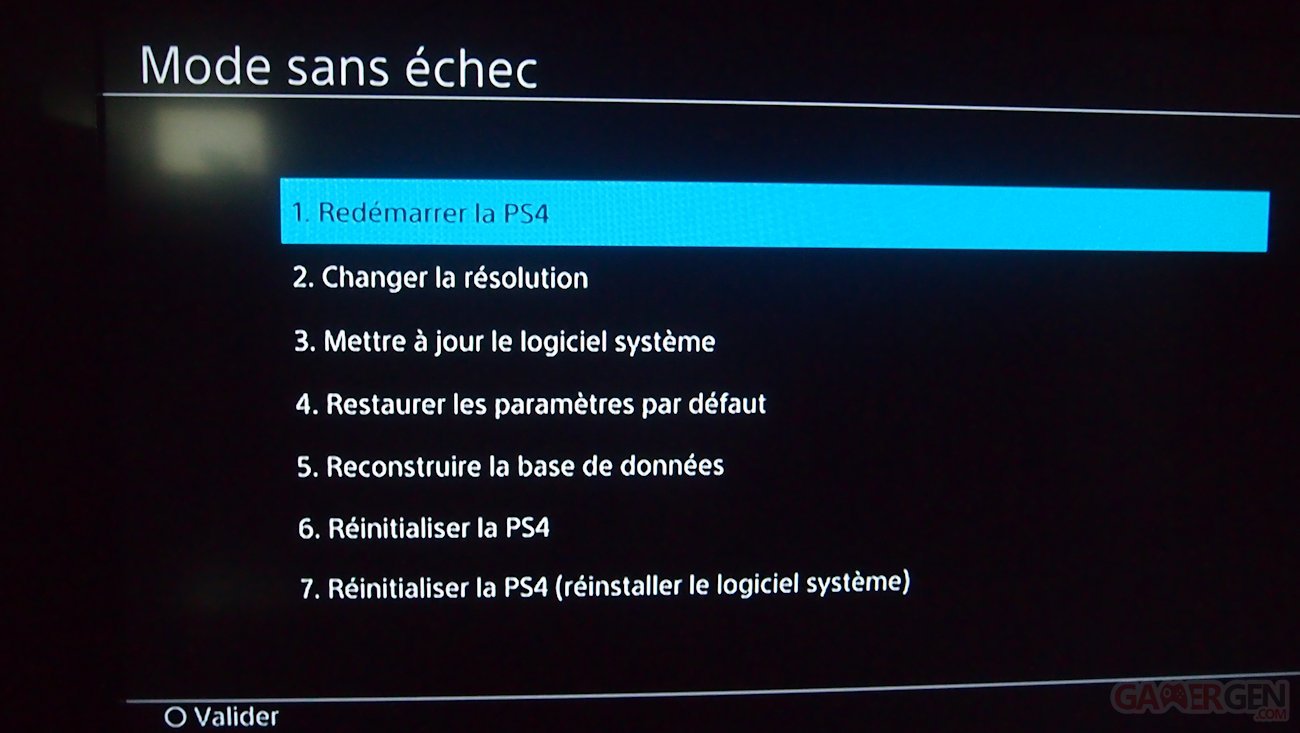 TUTO - PlayStation (PS4) : comment accéder au mode sans échec ...