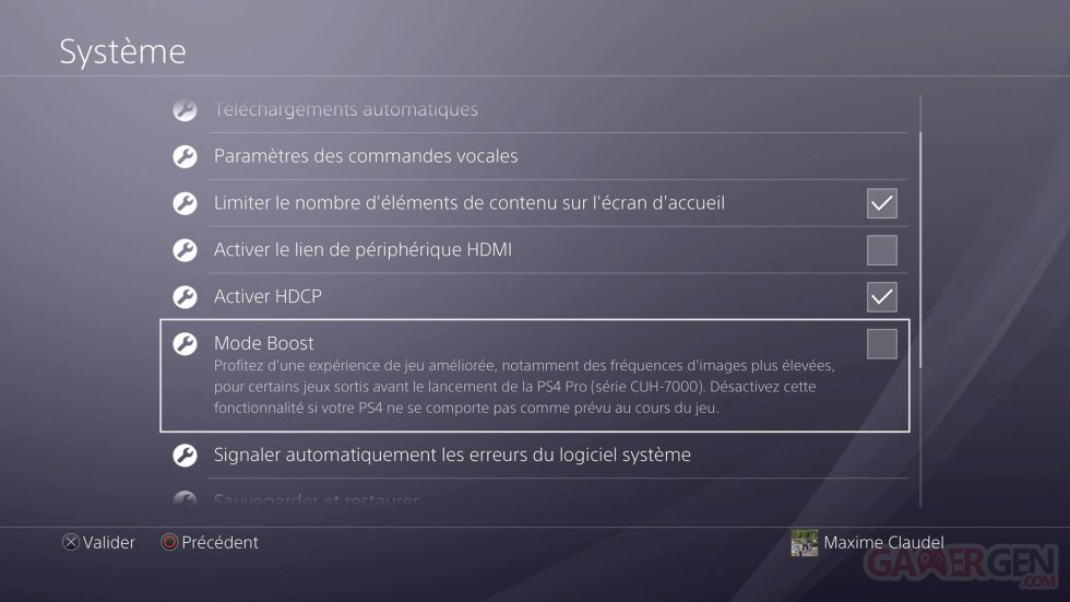 TUTO PS4 Pro mode Boost images (1)