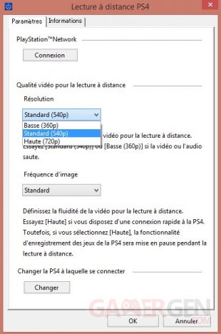 Tuto PS4 Remote Play PC Mac image changement resolution framerate (2)