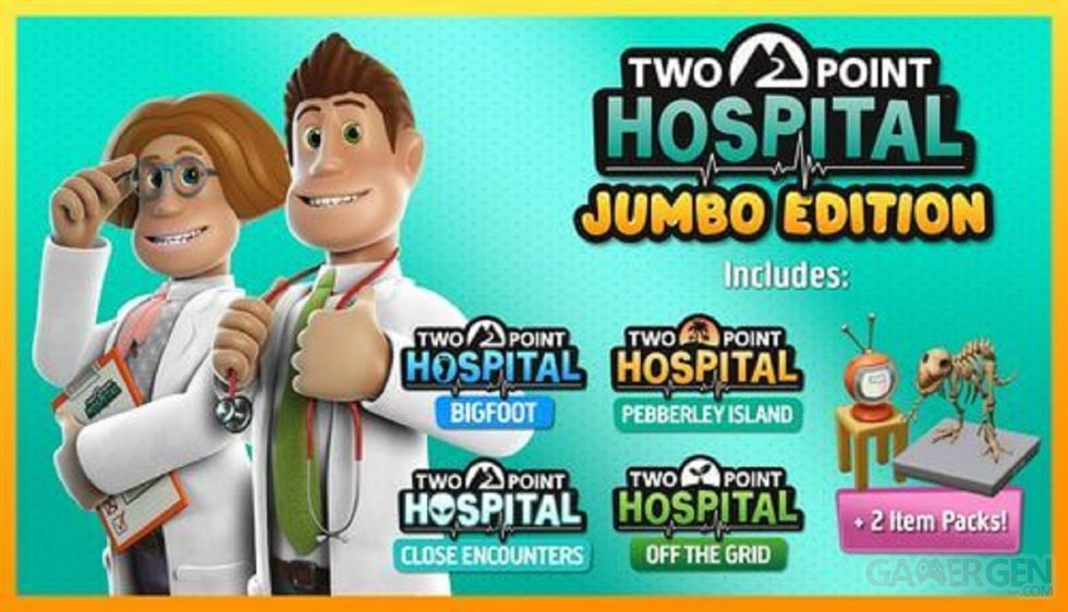 Two Point Hospital JUMBO Edition