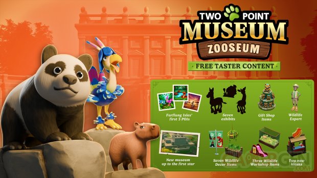 Two Point Museum Muzoo Contenu gratuit d'essai
