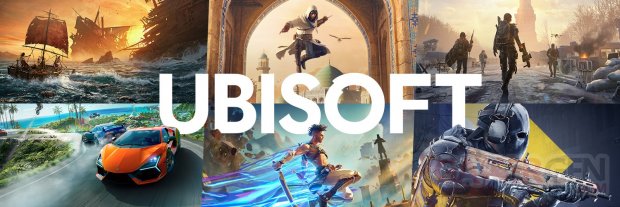 Ubisoft head logo banner 2023