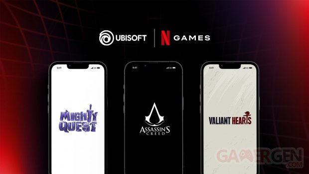 Ubisoft Netflix partenariat jeux mobiles 11 09 2022