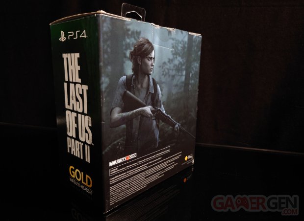 UNBOXING Casque PS4 sans fil Gold The Last of Us Part II Limited Edition   02