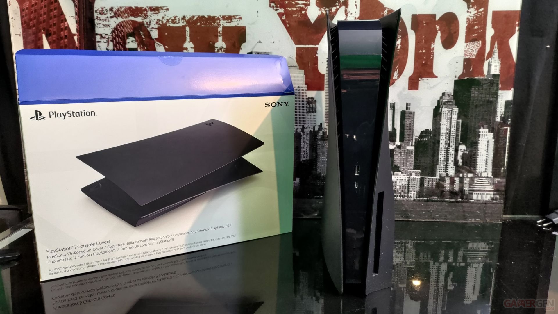 Achetez les façades pour console PS5™ : Midnight Black