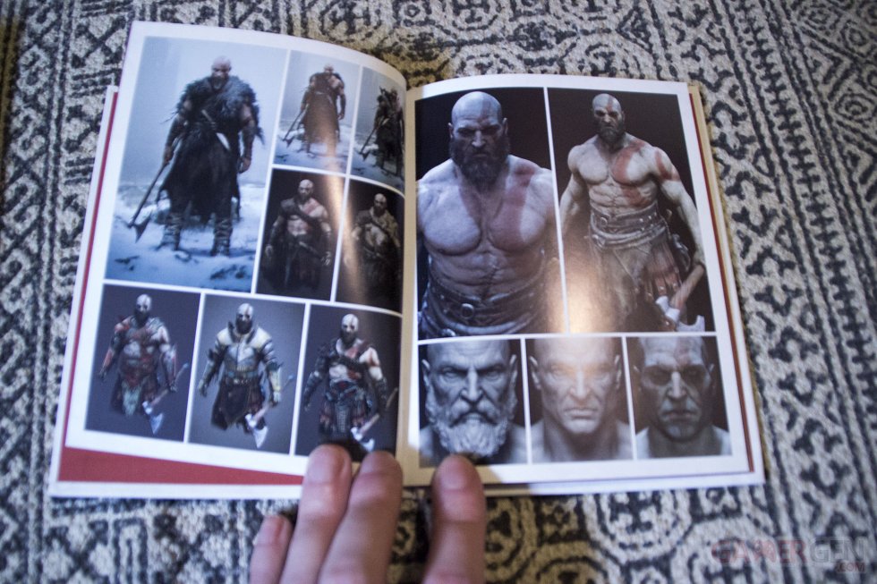 UNBOXING GamerGen Clint008 God of War Limited Edition Steelbook Artwork Figurine Kratos Totaku (10)