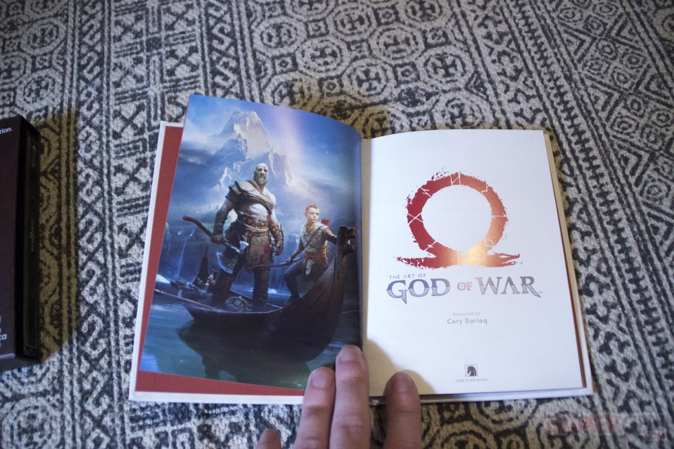UNBOXING GamerGen Clint008 God of War Limited Edition Steelbook Artwork Figurine Kratos Totaku (13)