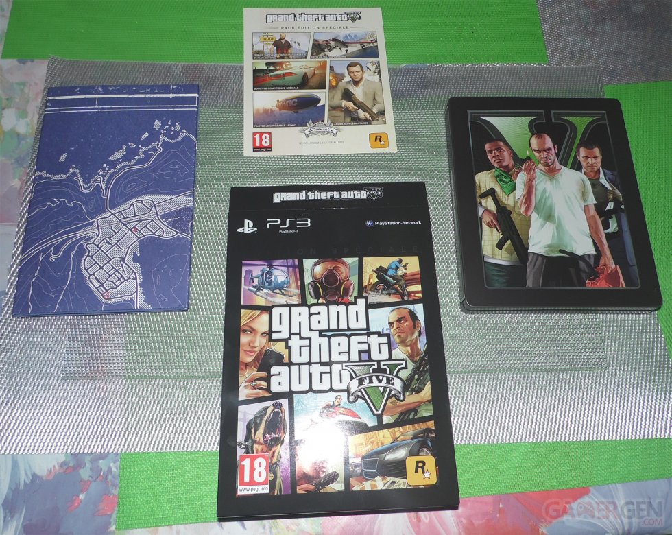 Unboxing GTA 5 Edition Speciale 002
