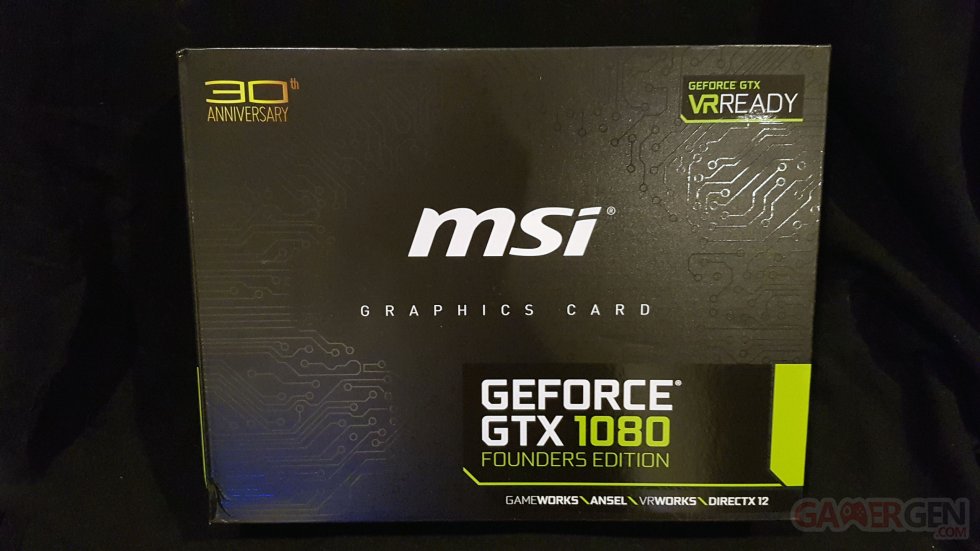UNBOXING MSI GTX 1080 founders edition - 0014