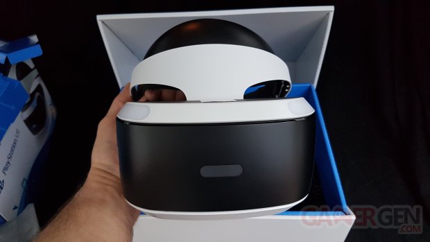 Unboxing PSVR PlayStation VR casque Sony réalité virtuelle 0051