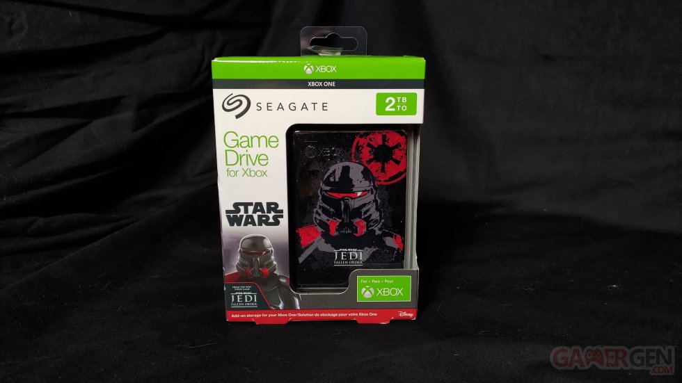 Unboxing Seagate Game Drive for Xbox Star Wars Fallen Order 2To 001